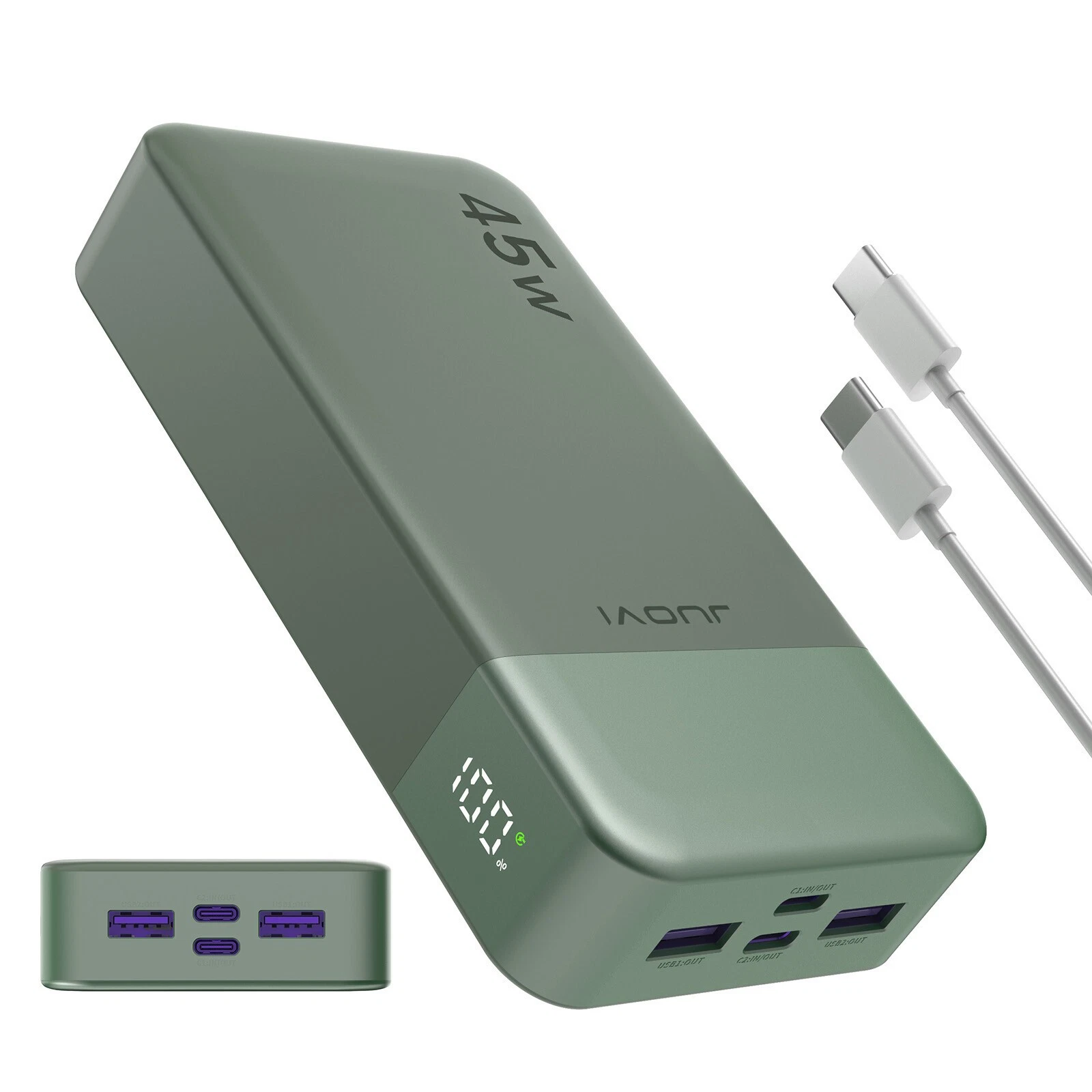 s-l1600 20000mAh Portable Power Bank 45W PD Charging External Battery Charger For Phone - Image 1