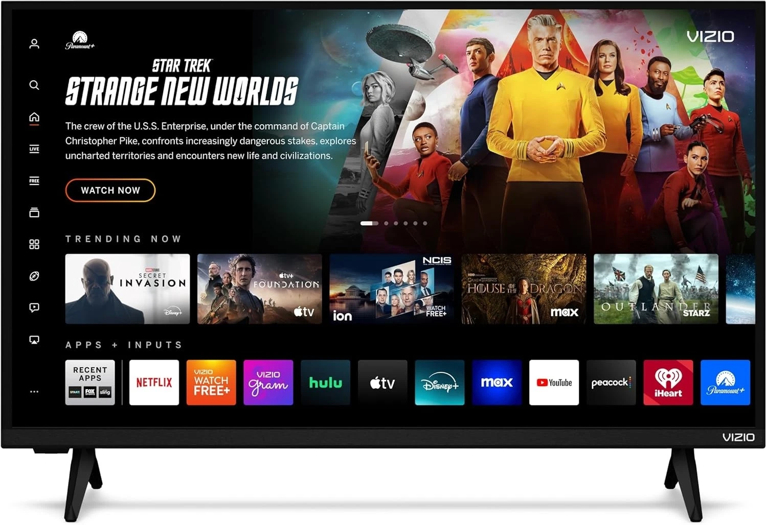 s-l1600 VIZIO 32-inch Full HD 1080p LED Smart TV VFD32M-0807 - SmartCast, Streaming, High Definition - Image 1