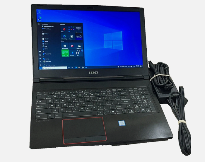 MSI GL63VR Intel i7-7700HQ Quad-Core 2.8GHz 32GB DDR4 512 SSD GTX 1060 Gaming