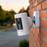 Ring Stick Up Cam Plug-In HD Outdoor Wired Home Security Camera - Latest Model CCTV