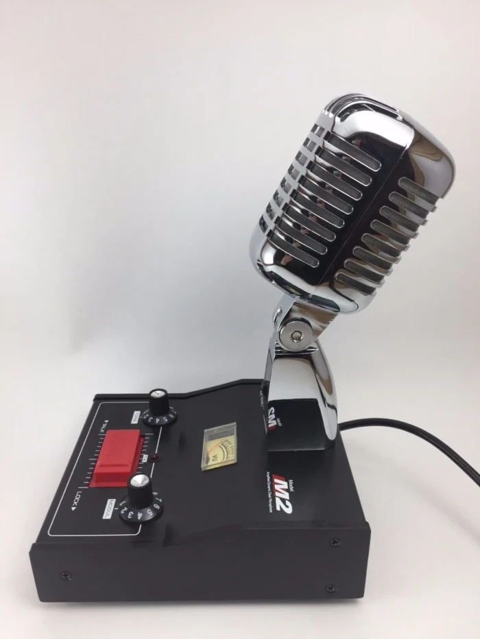6 pin RCI2995 DELTA M2 AMPLIFIED DYNAMIC POWER BASE MICROPHONE CB HAM LOUD MIC