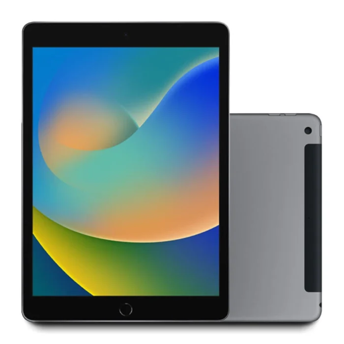 2021 Apple iPad 9th Gen 64GB WiFi/Cellular 10.2″ (Space Gray) A2603 – w/Warranty