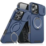 Rugged Magnetic For iPhone 17 Pro Max 16 15 14 13 12 11 with Ring Camera Cover