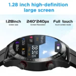 Smart Watch Bluetooth Heart Rate Oxygen Pressure Fitness Track Waterproof Watch - Image 7