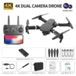 Professional Drone E88 Standard-Angle SD Camer WiFi fpv height Hold Foldable RC - Image 6