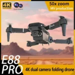 Drone WiFi FPV Drone with Single Dual 4K 1080P Camera Wide Angle HD Quadcopter - Image 4
