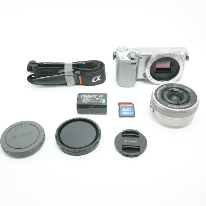 SONY Alpha NEX-5T 16.1MP Mirrorless Camera 16-50mm Lens Kit 35 Languages Japan