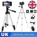 Tripod Stand Mount For Digital Camera Camcorder Phone Holder iPhone Android DSLR - Image 9