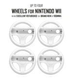 Nintendo Wii Console HD + Mario Kart+ Pick 1-4 Voomwa Remotes + 1-4 Wheels
