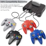 New Wired Controller Joystick Compatible With Nintendo 64 N64 Video Game Console - Image 8