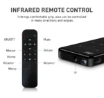 4K HD Smart DLP Mini Projector with Android WiFi Bluetooth 1080P for Smart Home Theater - Image 4