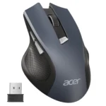 acer Wireless Mouse, 3 Adjustable DPI Ergonomic Computer Mouse 2.4GHz Black