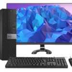 Dell Desktop Computer 16GB 256GB SSD Wi-Fi Core i5 Windows 10 Pro PC 22" LCD