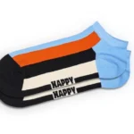Happy Socks Low Sneaker Retro Stripe Socks Size 36-40