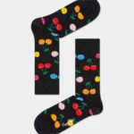 HAPPY SOCKS cherry sock men new 41-46 colorful premium gift