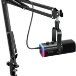 XLR/USB Gaming Microphone Set Dynamic PC Mic for Streaming Podcasting Compute...