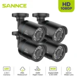 SANNCE 1080P CCTV Home Smart Security Camera Outdoor IR Night Vision Waterproof - Image 2