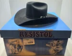 Resistol City Limits 6X Black Fur Felt Cowboy Hat Oval Sz 7 RFCTLM-75400770 - Image 5