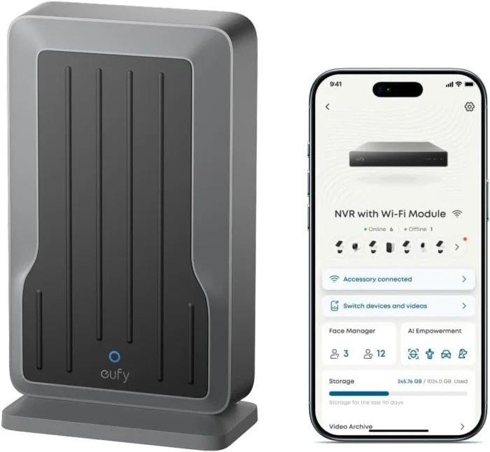 NVR Wi-Fi Module for PoE NVR Systems – Expandable to 16 Wi-Fi Cameras