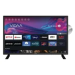 Supersonic Smart 24-inch VDAA DLED AC/DC TV with Built-in DVD Player & 12V Car Cord – Portable HD Entertainment