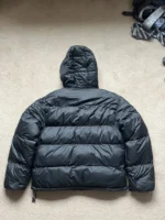 Brand New Medium Stussy Black And Grey Puffer Coat - Image 3