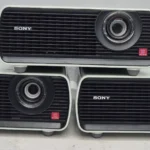 Lot of 3 Sony VPL-EW130 3LCD Projectors - Used (Please Read Description)
