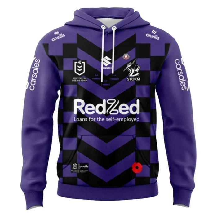 Melbourne Storm ANZAC Hoodie