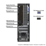 Dell Desktop Computer 16GB 256GB SSD Wi-Fi Core i5 Windows 10 Pro PC 22" LCD - Image 3