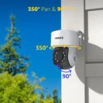 ANNKE 1080P Video Wired CCTV Dome Camera 2MP 350° Pan&Tilt Outdoor Night Vision - Image 6
