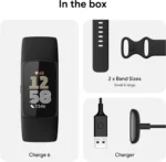 Fitbit Charge 6 Fitness Activity Tracker Heart Rate GPS Google Wallet Sleep NEW