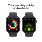 Apple Watch SE3 40mm (GPS +Cellular)Aluminum Black with M/L Sport Band-Excellent - Image 2
