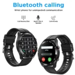 Smart Watch Bluetooth Heart Rate Oxygen Pressure Fitness Track Waterproof Watch