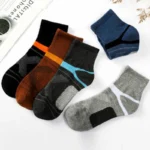 Men's Compression Socks Sports Fitness Ankle Cotton Sock Basketball Socks 1pair