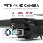 Pro WiFi FPV Drone Wide Angle HD 4K 1080P Camera Height Hold RC Foldable Drone - Image 4