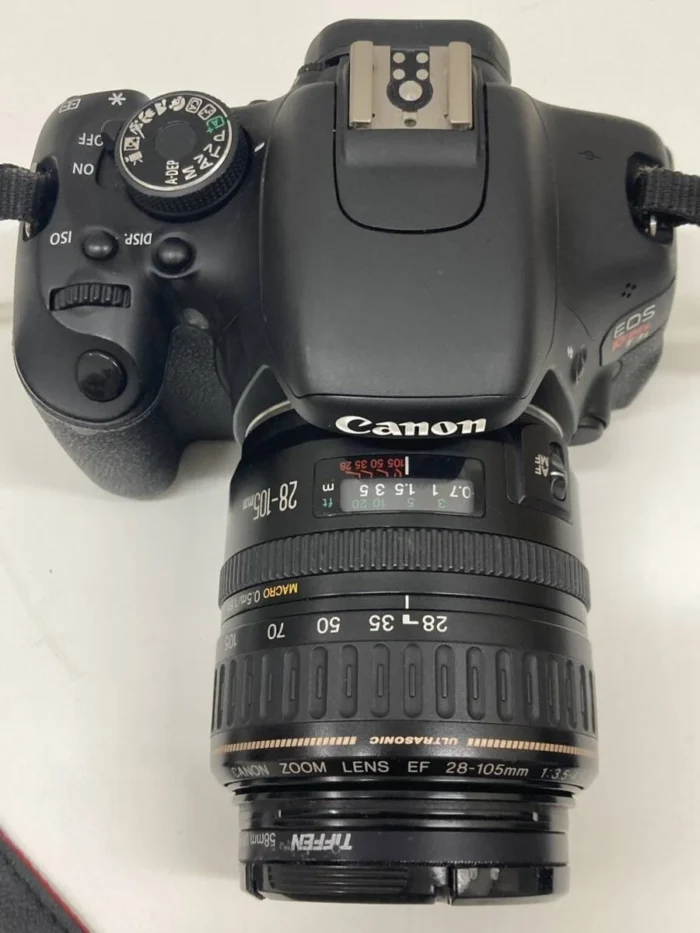 Canon EOS Rebel T3i DSLR Camera 28-105mm 75-300mm Lens Kit Tested