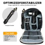 GEAR S17 Camera Backpack – Large DSLR Bag with Laptop & Tripod Storage - Image 5