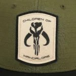 Star Wars The Mandalorian Sublimated Crest Adult Trucker Hat - Image 3