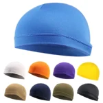 Sport Cycling Skull Cap Men Women Bike Quick Dry Breathable Running Bicycle Hat+ - Image 2