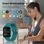 Fitness Activity Tracker Watch as Fitbit Heart Rate Monitor Pedometer for Women - Image 5