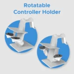 VR Headset Stand for Meta Quest 3S / Quest 3 / Oculus Quest 2 - Premium VR Mount Display & Storage - Image 4