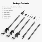 NEEWER Overhead Camera Mount Rig Multi Device Mount Platform for Live Streaming - Image 2