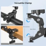 SmallRig 22" Magic Arm with Clamp,Overhead Phone Mount,Desk Camera Mount 4766 - Image 7