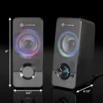 UB3 Computer Speakers for Desktop and Laptop - Monitor Speakers with Loud Bass, - Image 7
