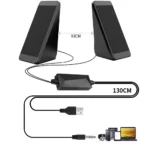 G69C PC Speakers 3.5Mm Jack Computer Speakers 6W Power Supply USB - Image 4