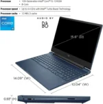 HP Victus 15.6 FHD Gaming Laptop Intel Core i5-12450H 8GB RAM 512GB SSD Touchpad - Image 3