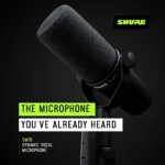 SM7B Dynamic Studio Microphone - XLR Mic for Podcasting, Streaming, Vocal Record - Image 3