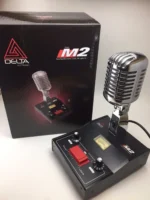 6 pin RCI2995 DELTA M2 AMPLIFIED DYNAMIC POWER BASE MICROPHONE CB HAM LOUD MIC - Image 3