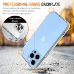 Case For iPhone 13 11 12 14 Pro Max Clear Silicone Soft Slim Shockproof Cover - Image 4