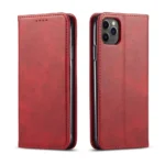 For iPhone 17 16 15 14 13 12 Plus Pro Max Air Leather Magnetic Flip Wallet Case - Image 3