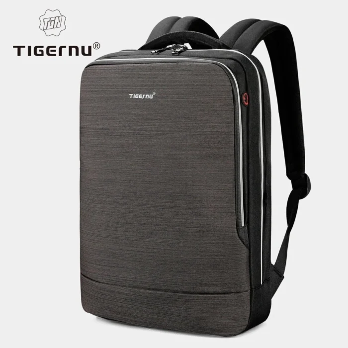 Tigernu men business backpack 15.6inch laptop travel waterproof thin school bag